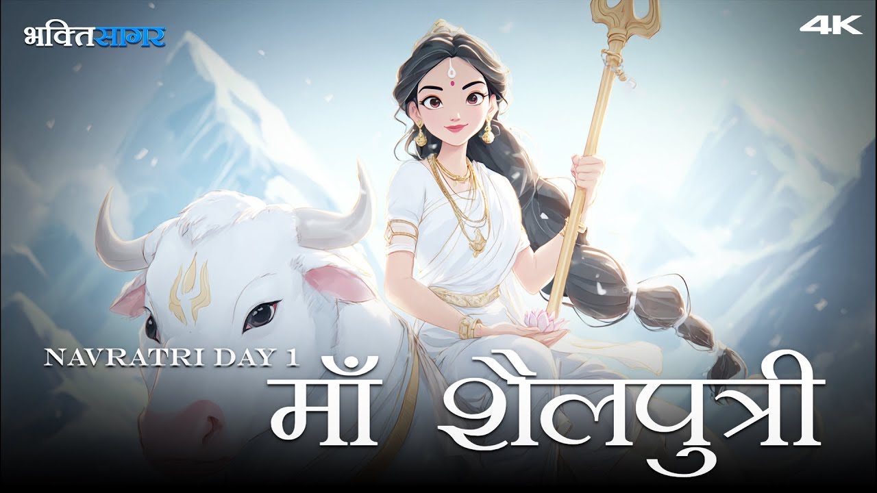 Navratri 2025 - Pratham Divas (DAY 1) | Mata Shailputri - Devi Mata Bhajan | Bhakti Sagar TV 4K