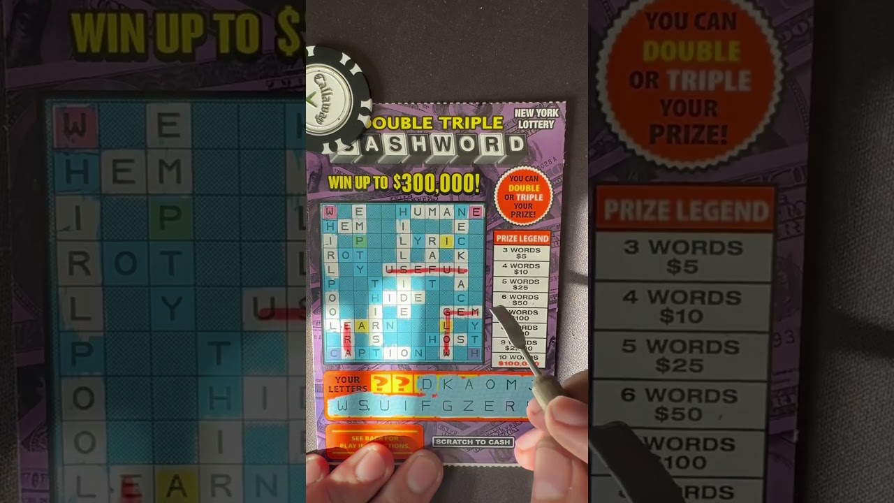 Lot of words at Double Triple Cashword lottery ticket #scratchoff #lotteryticket #scratchoffticket