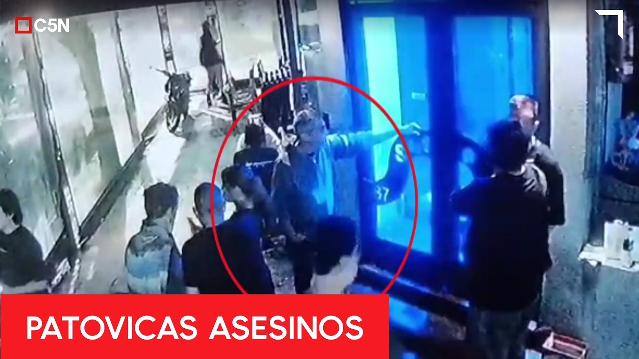 CR&Iacute;MEN en la PUERTA de un BOLICHE: el VIDEO CLAVE