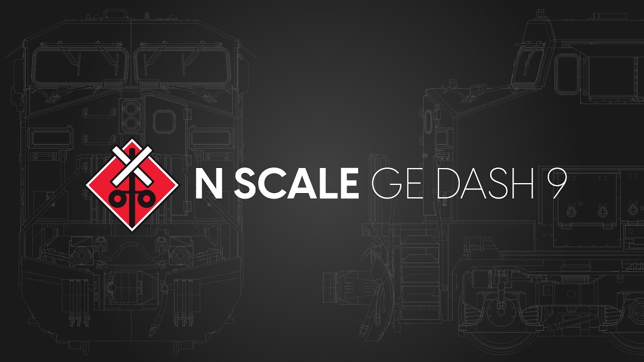 TAKE A LOOK:  N Scale DASH 9s