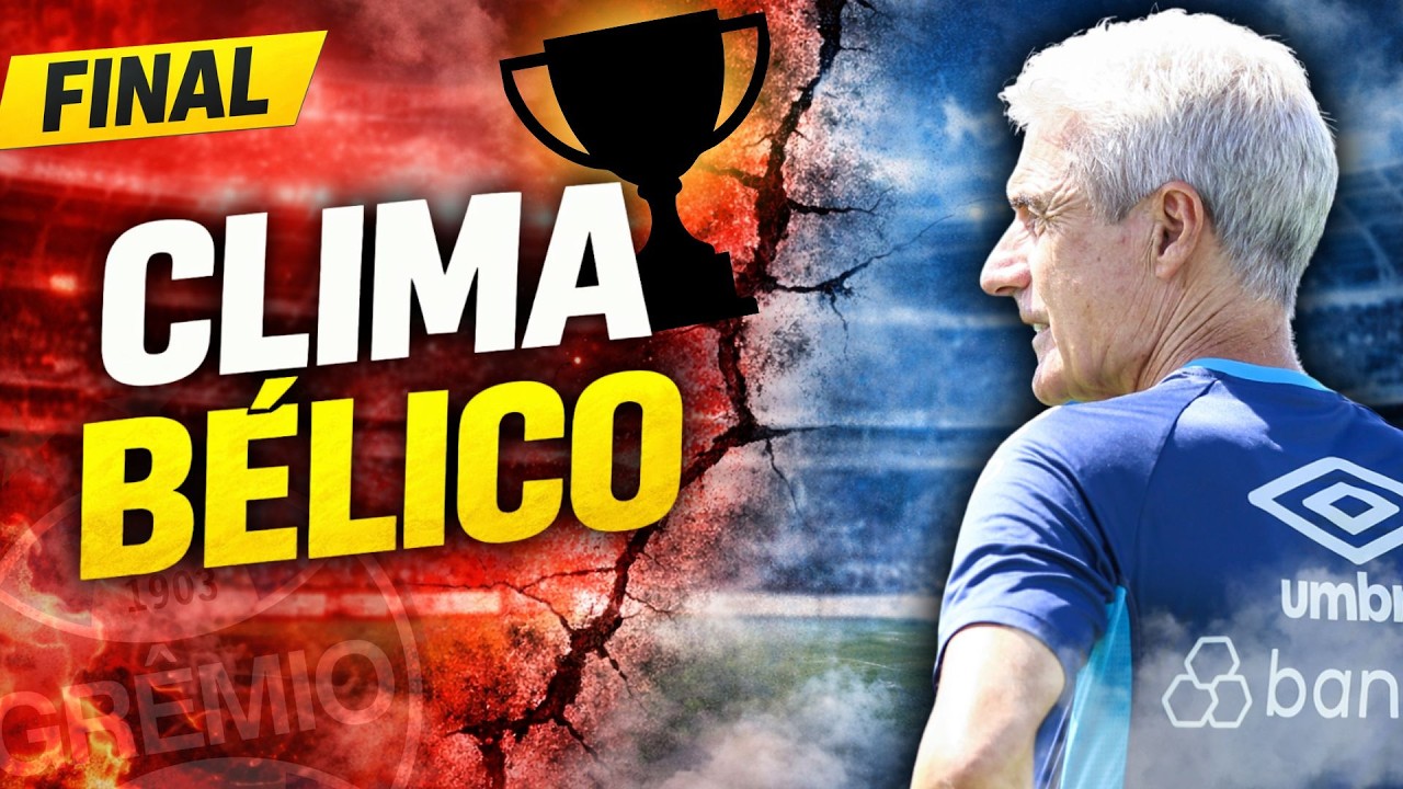🔵⚫️ Diário do Grêmio KTO: Clima bélico no Gre-Nal | Estratégia de Castro | Time definido