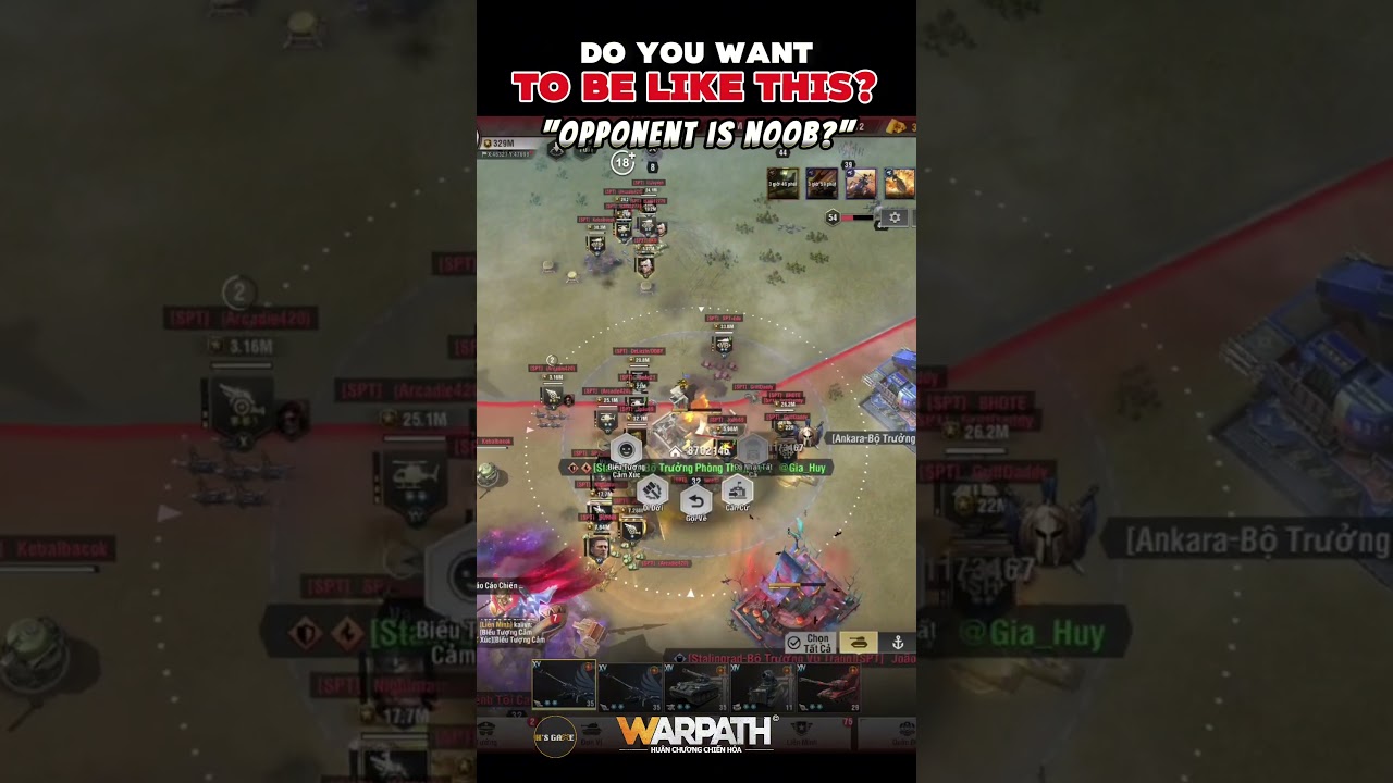 Warpath Master: Do you want to be like this?