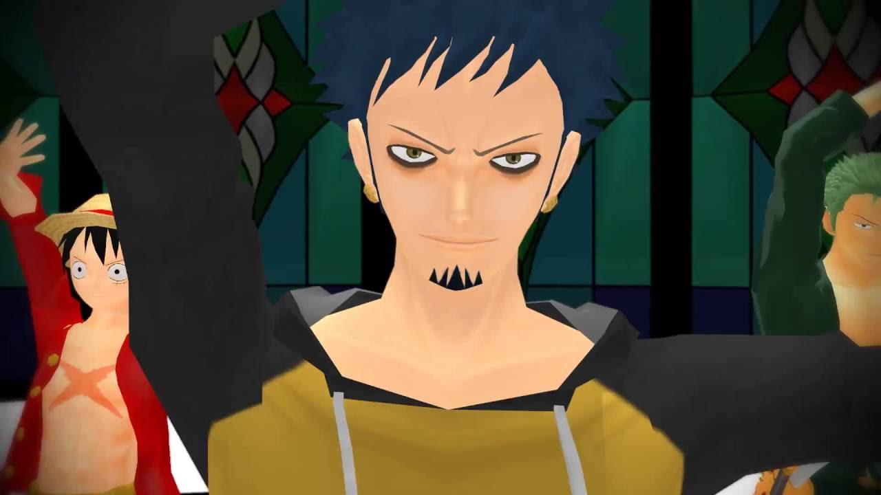 MMD Matchless Warriors / Ikkitousen / 一騎当千 {Ace, Sanji, Zoro, Luffy, Law} - One Piece  [ANIME]