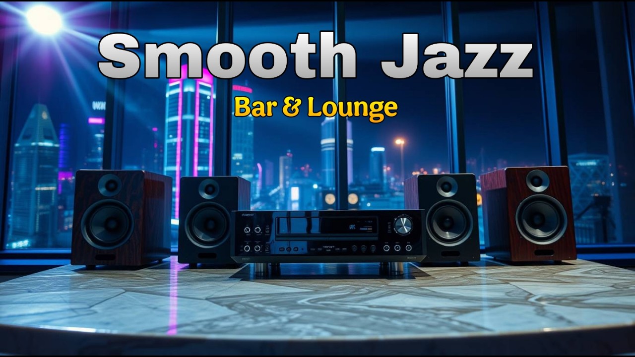 Smooth Jazz for Luxury Bar & Lounge 🎷 Night City Jazz for Relaxing, Study & Chill Vibes