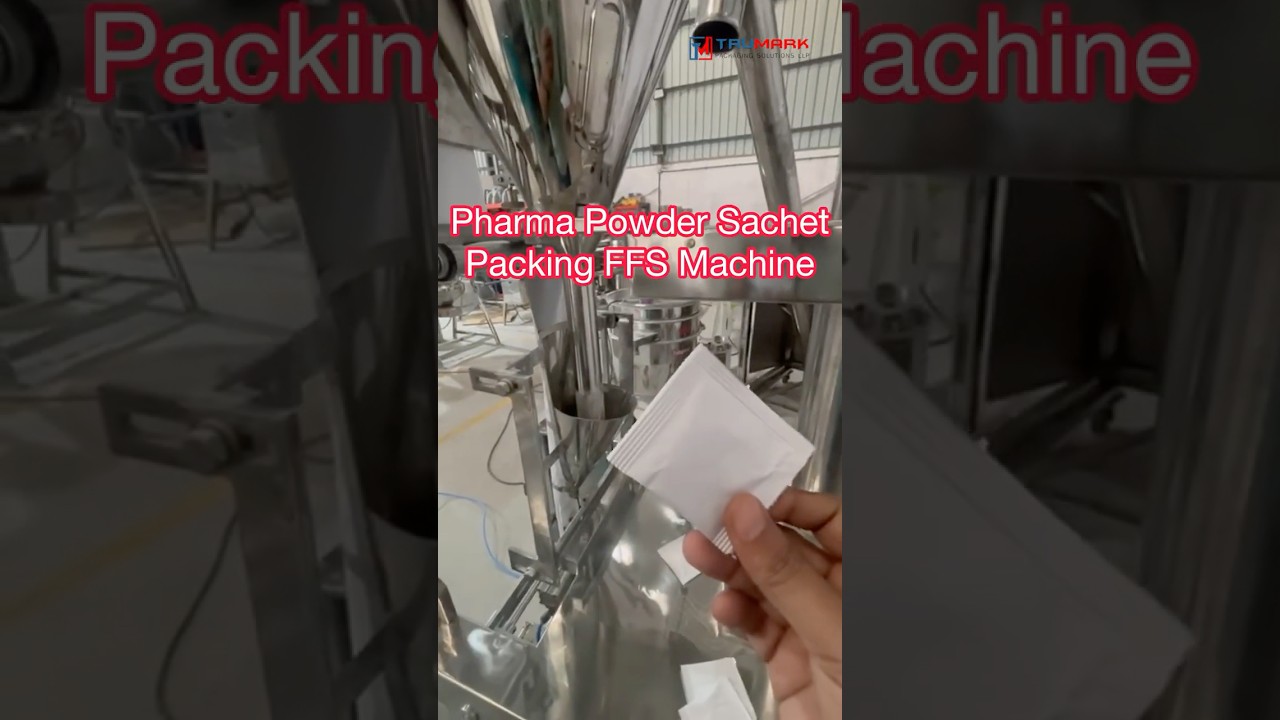 Pharma Powder Sachet Packing FFS Machine