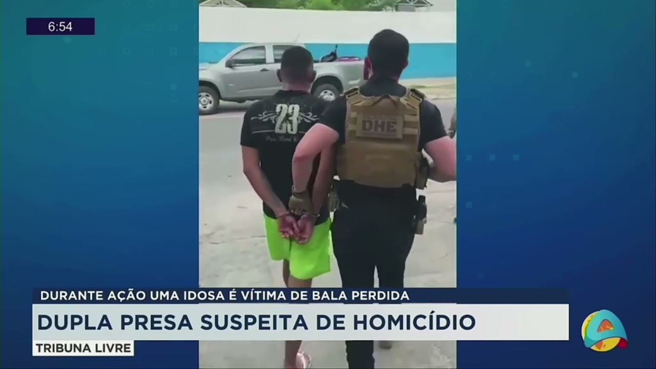 Tribuna Livre - Dupla é presa suspeita de homicídio na Paraíba