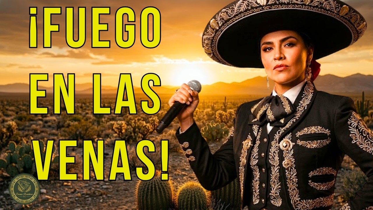 ¡FUEGO EN LAS VENAS! -  Ranchera Femenina de Empoderamiento Para Mujeres Fuertes | Damas Rancheras