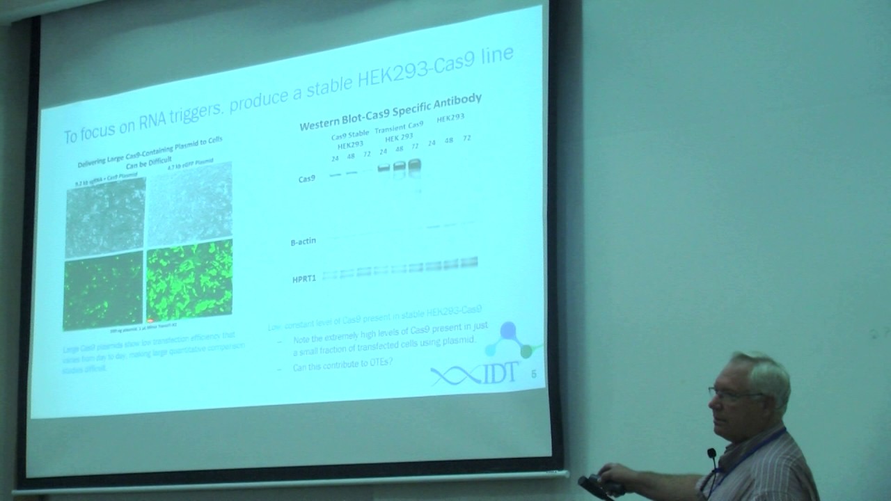 Improved CRIPSR editing using chemically-modified crRNA:TracrRNA complexes - Dr. Mark Behlke
