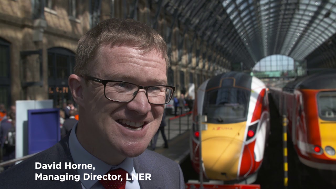 First LNER Azuma Train Launches