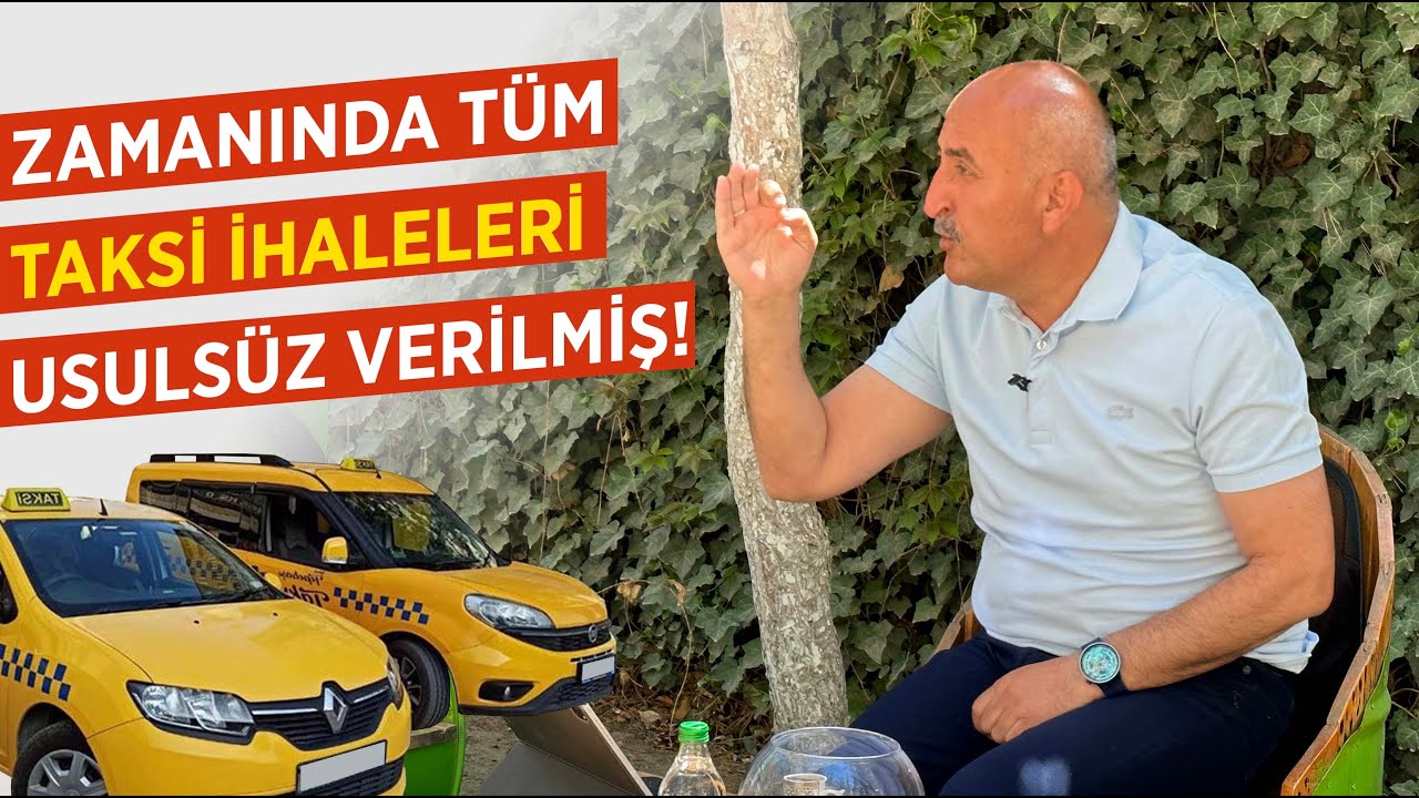 ZAMANINDA TÜM TAKSİ İHALELERİ USULSÜZ VERİLMİŞ! | BAŞKANA RANDEVUSUZ SORULAR | #13