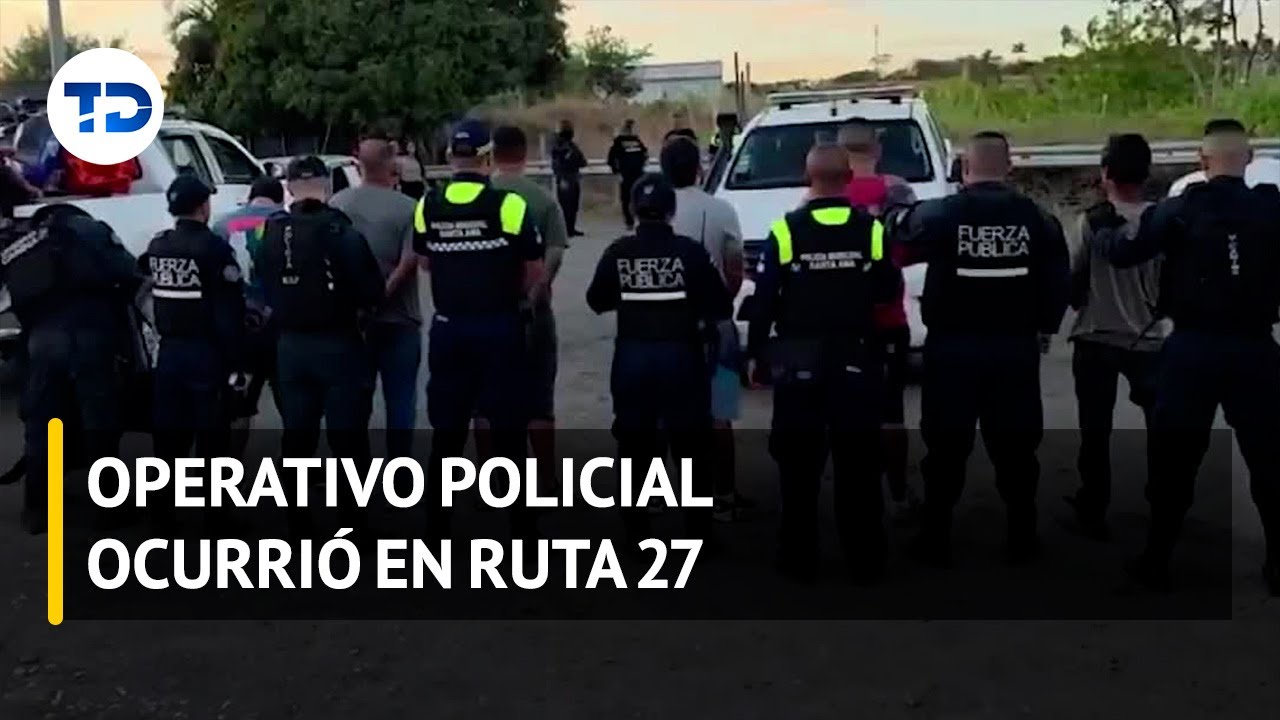 Seis sospechosos de asalto a tráiler son aprendidos