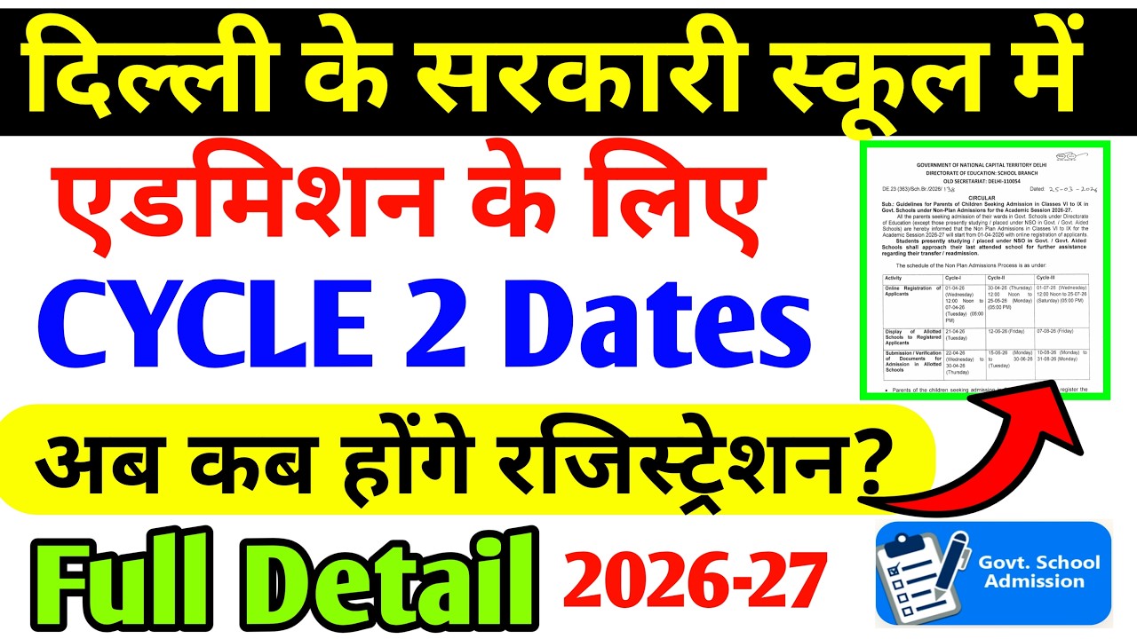 Delhi government school admission forms haven't been filled yet. Forms can be filled from this da...