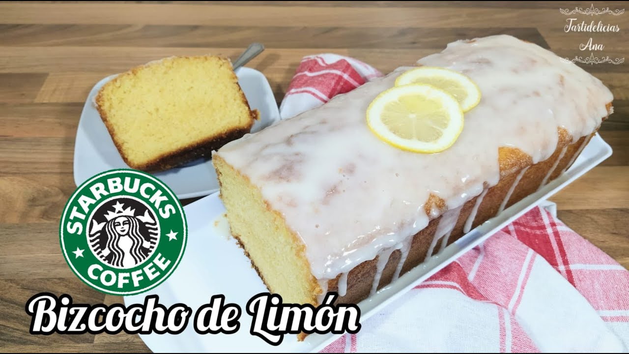 BIZCOCHO DE LIMON Estilo STARBUCKS | PANQUE | BUDÍN