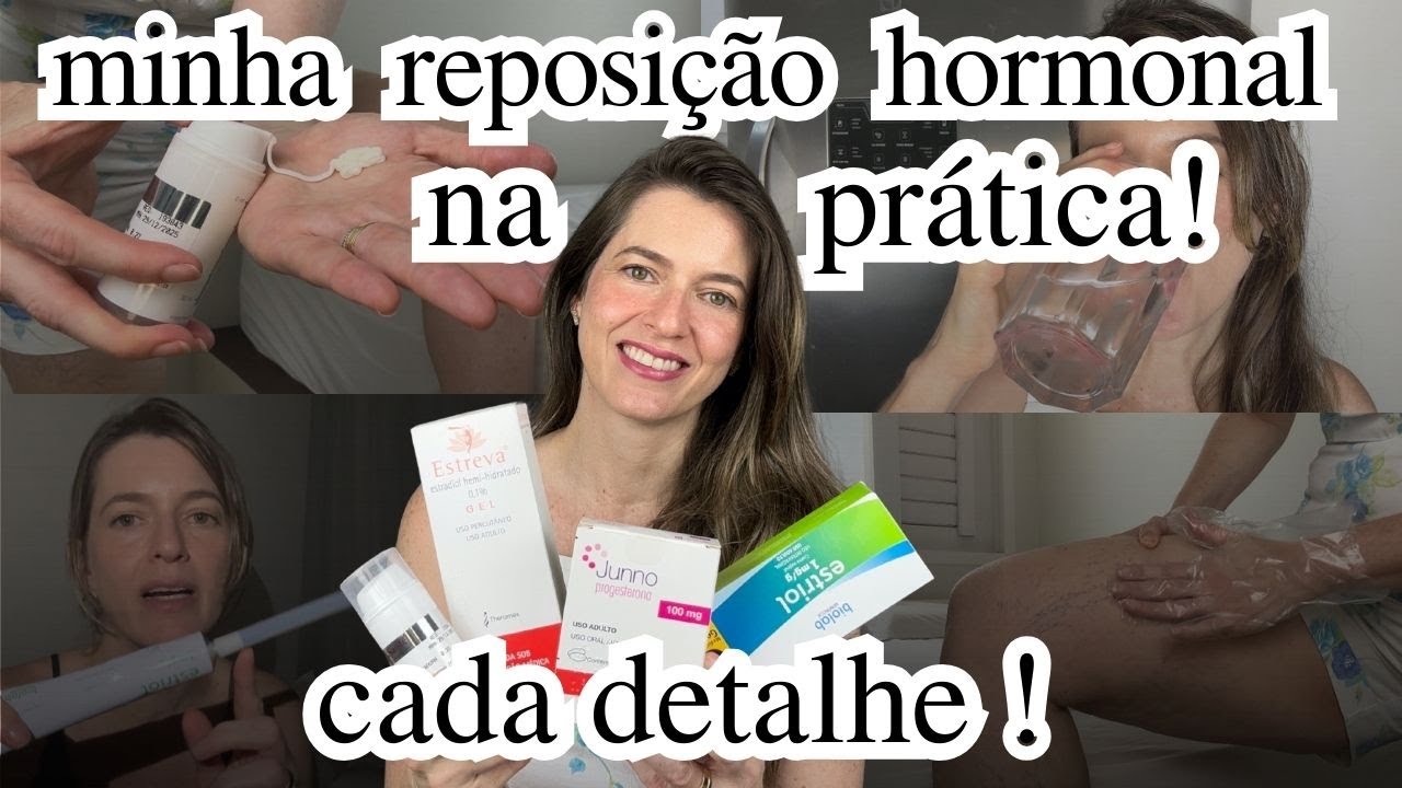 Como fazer a REPOSIÇÃO HORMONAL na PRÁTICA!