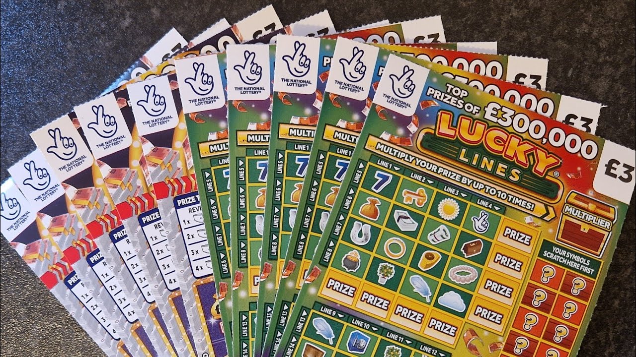 £30 Mix of £3 Allwyn UK National Lottery Scratch Cards