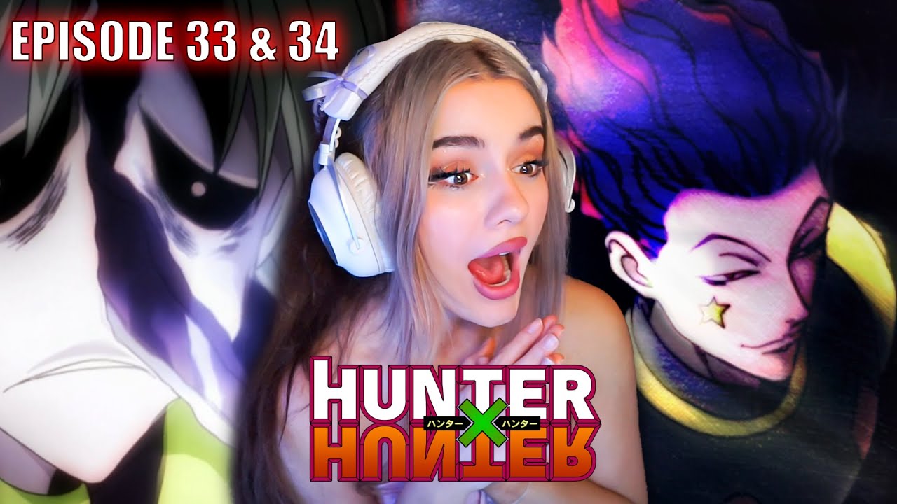 HISOKA IS INSANE! 😱 Hunter x Hunter Ep 33 & 34 REACTION 🔥