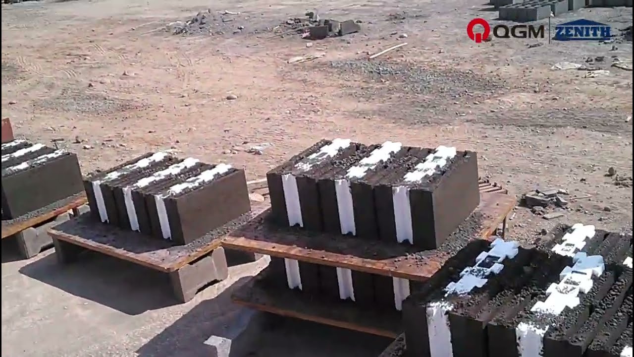 QGM QT6 Insulation Block Machine in Africa
