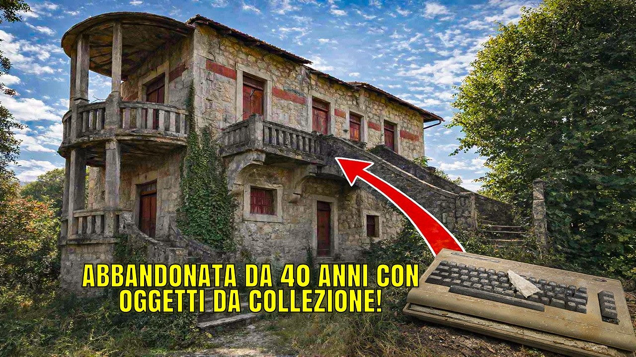 TROVO UN COMMODORE 64 IN QUESTA VECCHISSIMA CASA ABBANDONATA DAGLI ANNI 80!