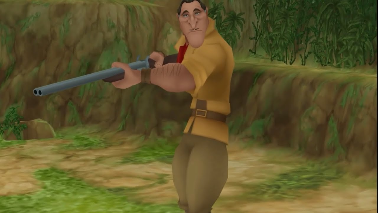 Kingdom hearts 1 All Clayton scenes
