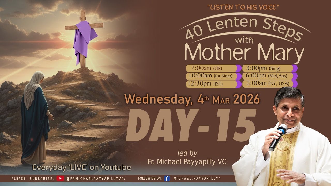 Listen to His Voice - 40 Lenten Steps with Mother Mary - Step 15