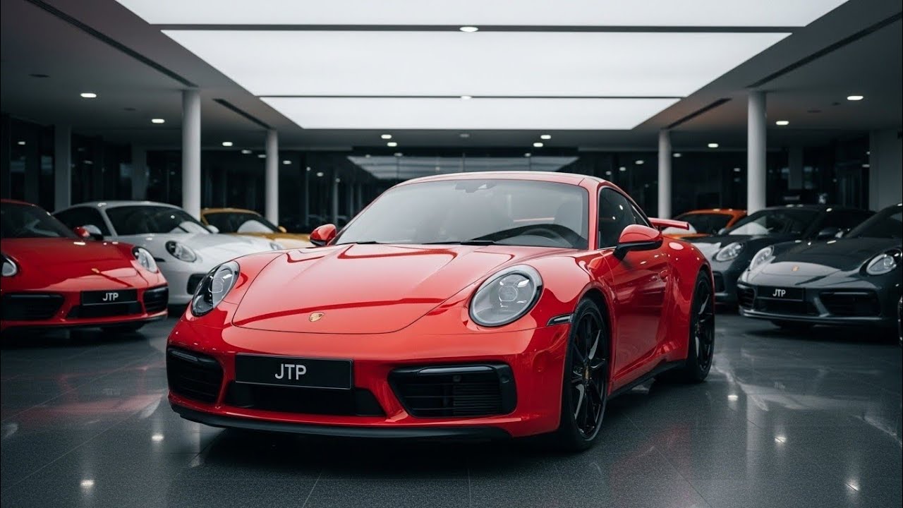 Cherry Porsche 911 S/T A Timeless Luxury Icon Crafted For Pure Driving