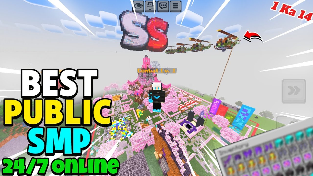 🍎 New Best Free Public Smp Server For Minecraft 🤯 | Java + Pe | 24/7 Online | Anyone Can Join 🛖