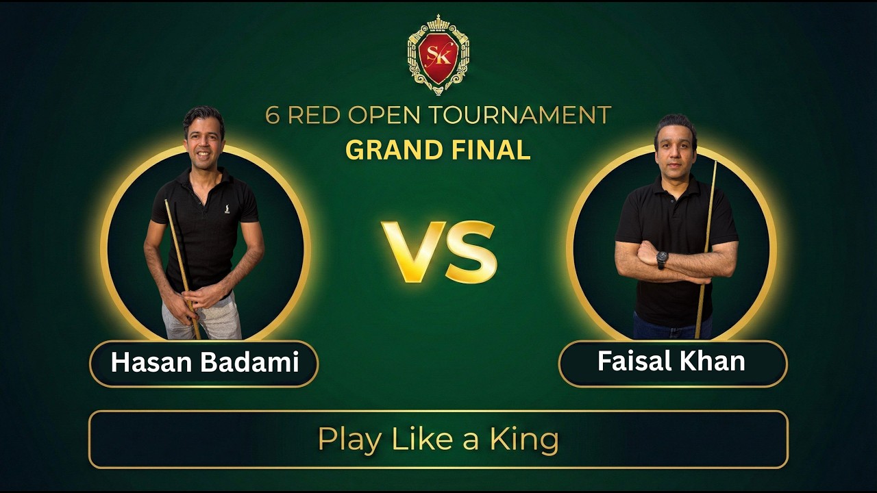 Snooker King 6 Ball Open Tournament | LIVE FINAL MATCH