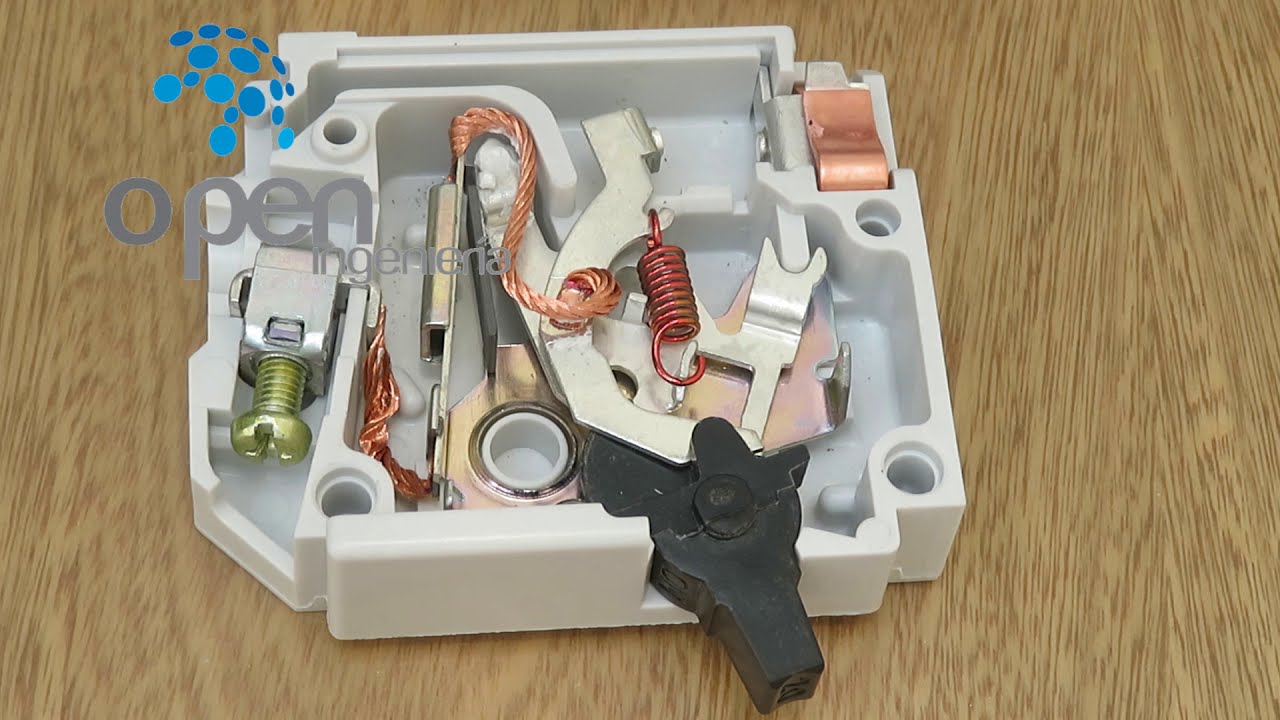 Breaker Termomagnético - Funcionamiento (OPEN INGENIERÍA)