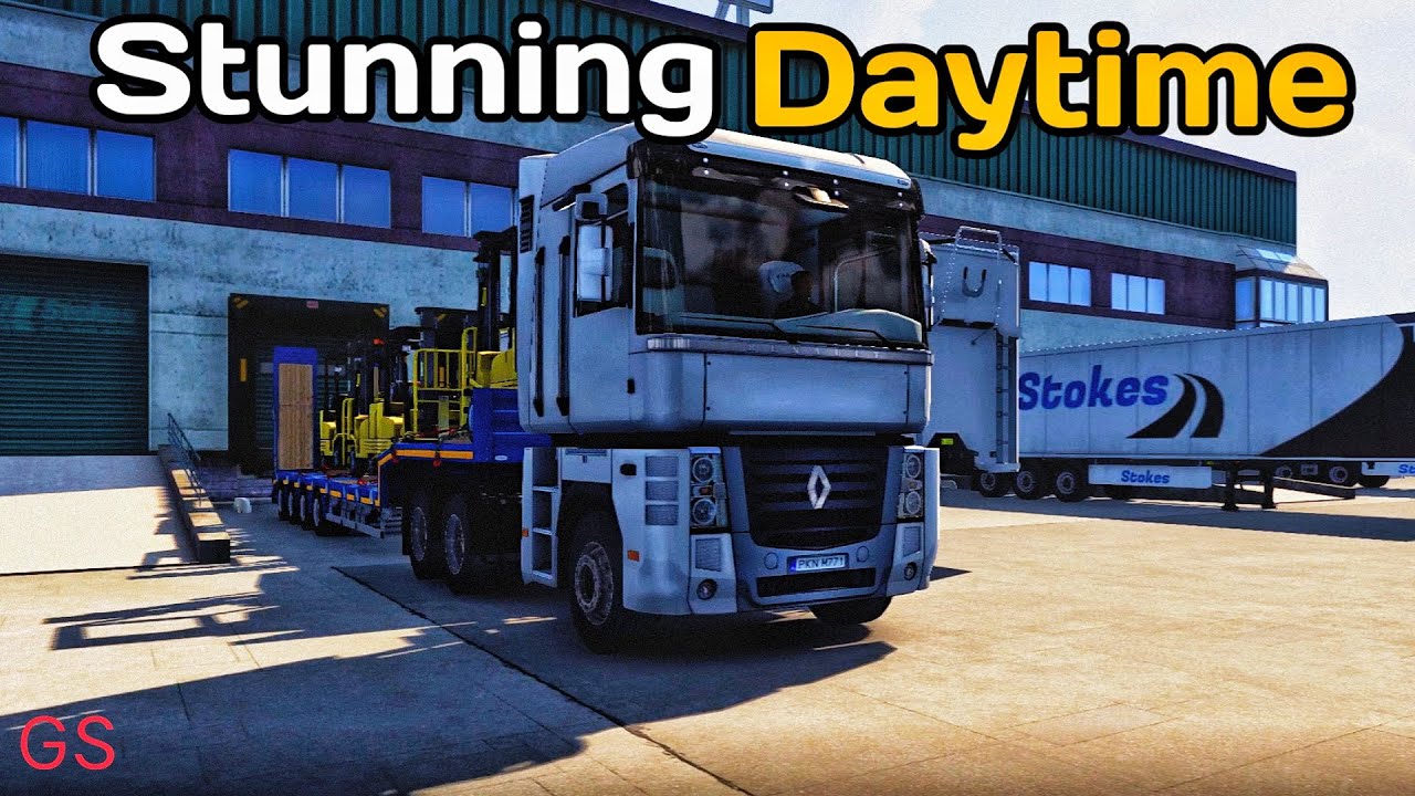 Stunning Daytime Road and Views | #ets2 | Euro truck simulator 2