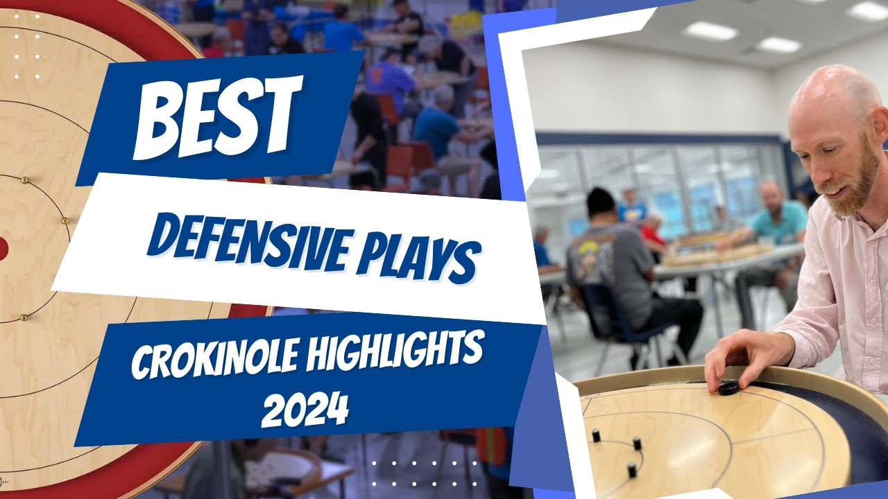 Competitive Crokinole 2024 Highlights: Defensive Plays