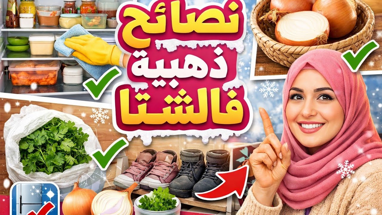 اسرار ربات البيوت فالشتا: خضر فريش ، دار منظمة ، ونصائح ماشي معروفة