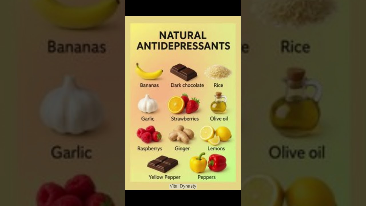 Top 10 Natural Antidepressant Foods to Boost Your Mood