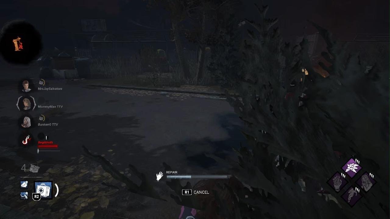 Dead by Daylight - such an evil endgame build😂