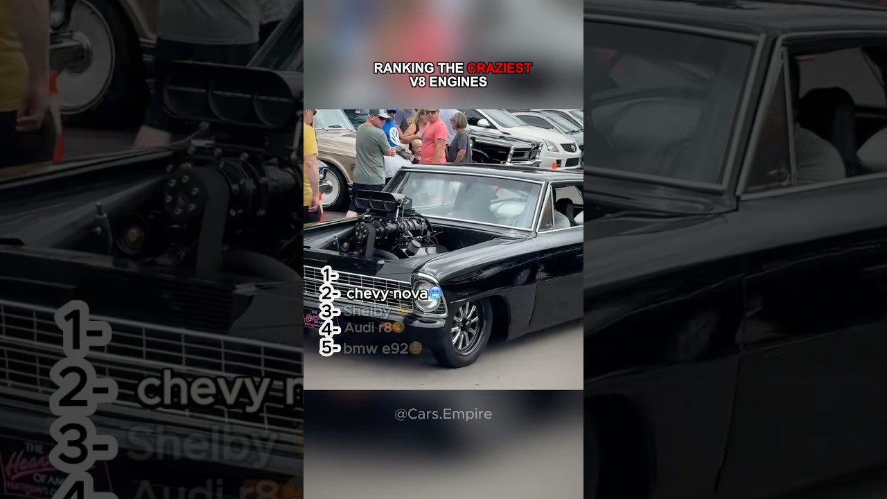Craziest V8 Engines 🤯 #v8 #engine