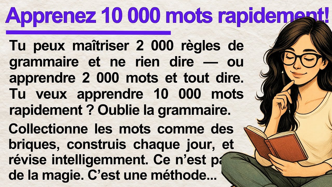 Learn 10,000 French Words Fast for Beginners | Learn French with Simple Story | Beginner Friendly