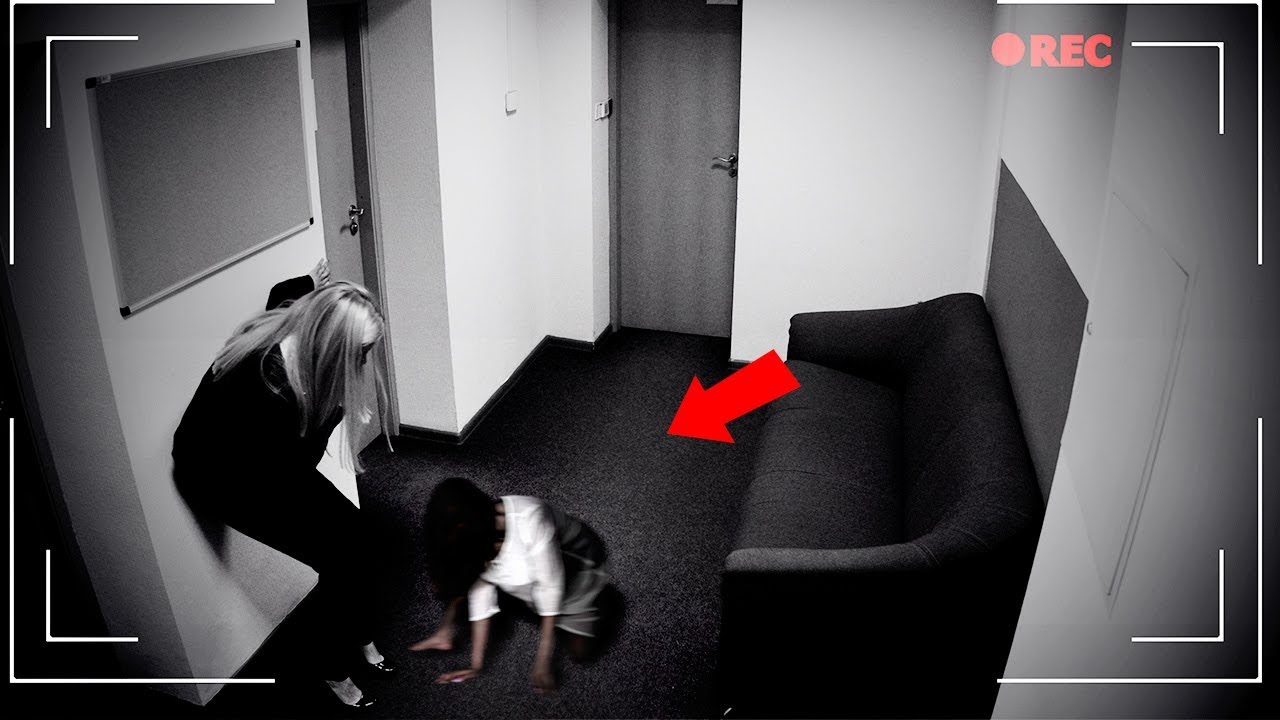 Ghost Entering A Body Caught On CCTV Camera!! Ghost Videos | Scary Videos