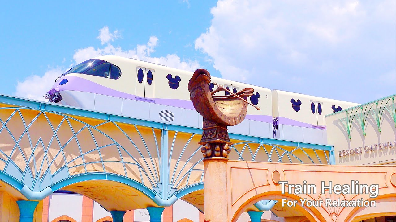 (DIGEST) [Train Healing] No.28 Tokyo Disney Resort Line, Chiba, Japan, June 2021