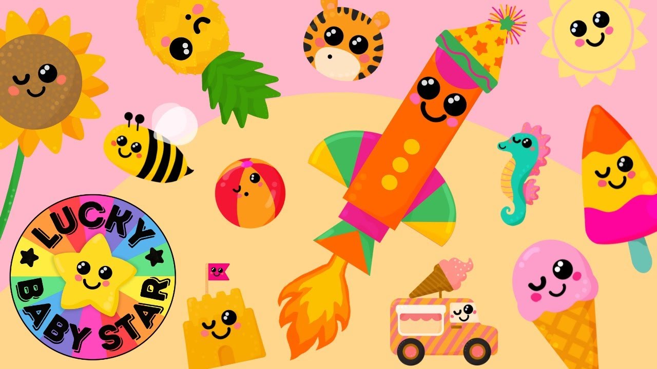 🏖️🍦 Ultimate Summer Sensory Compilation: Dancing Fruit, Beach Pals & More Mixtape! 🌞🍉