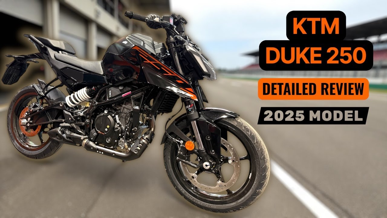 ПОДРОБНЫЙ ОБЗОР KTM DUKE 250 | МОДЕЛЬ 2025 ГОДА #ktm #ktmindia