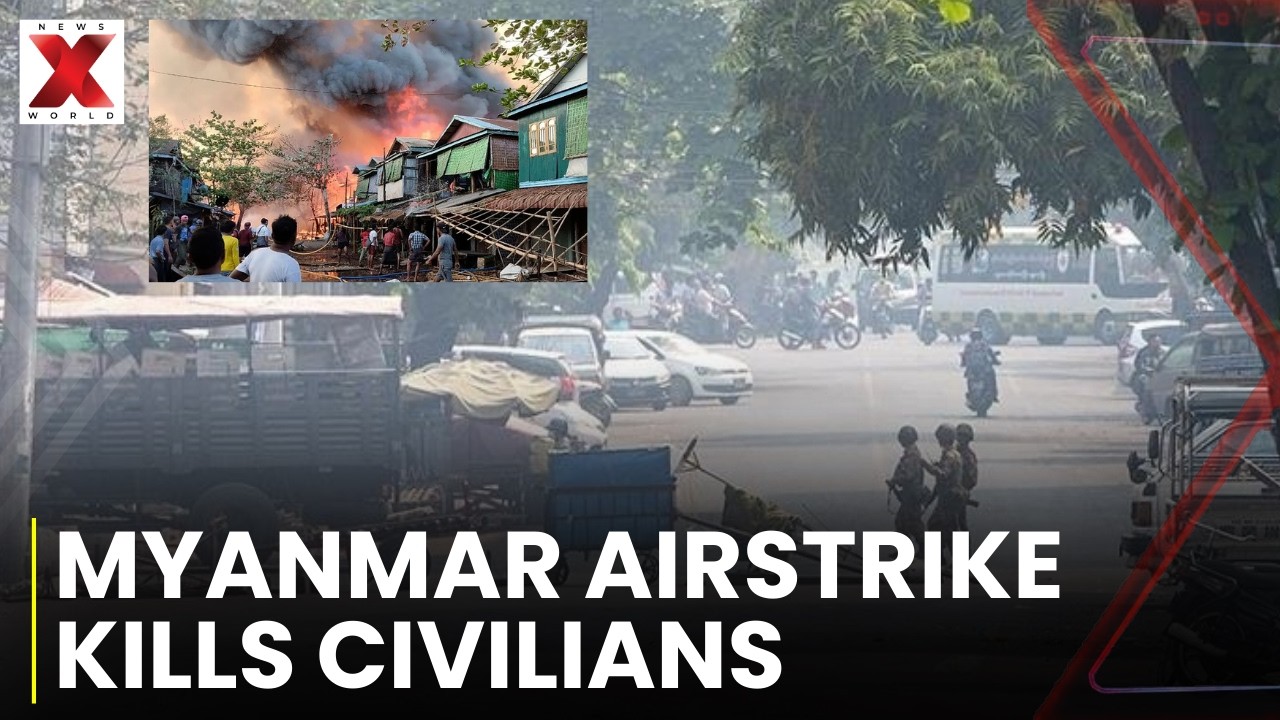 Myanmar Military Airstrike Kills 17 In Rakhine Market Attack | NewsX World