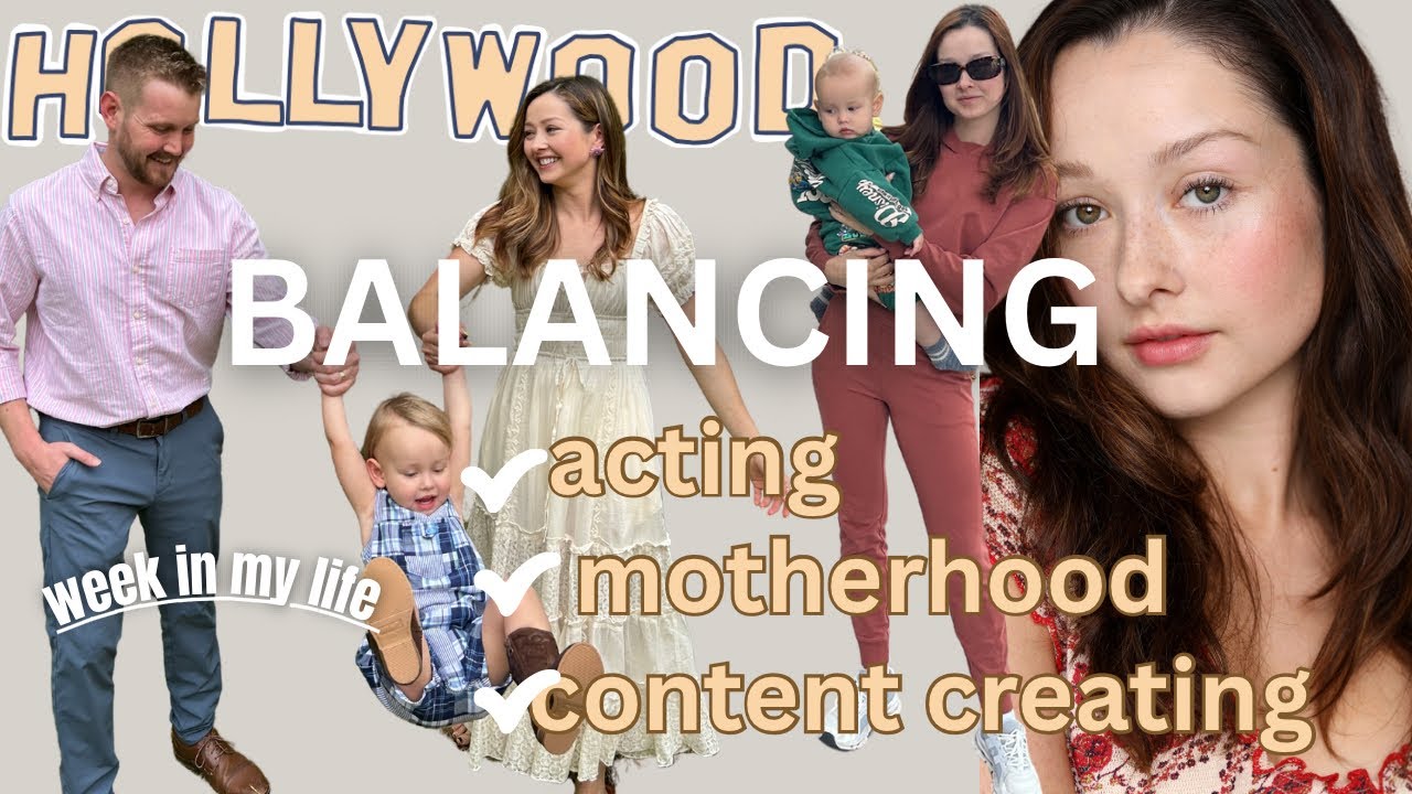 You're going to conquor HOLLYWOOD & MOTHERHOOD! Create balance as a creative+actor+mom!