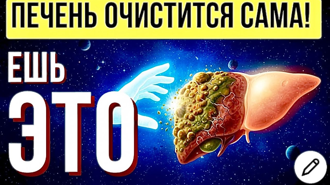 СТОП ГЕПАТОЗ! Золотая еда для печени: 5 продуктов, которые УТИЛИЗИРУЮТ жир (Научный подход 2026)