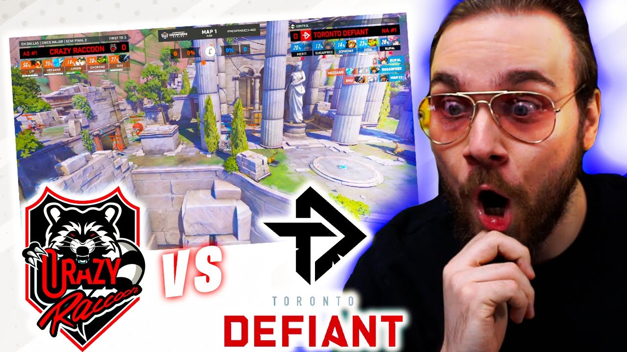 PURE DOMINATION | CRAZY RACCOON VS TORONTO DEFIANT | OVERWATCH CHAMPIONS SERIES