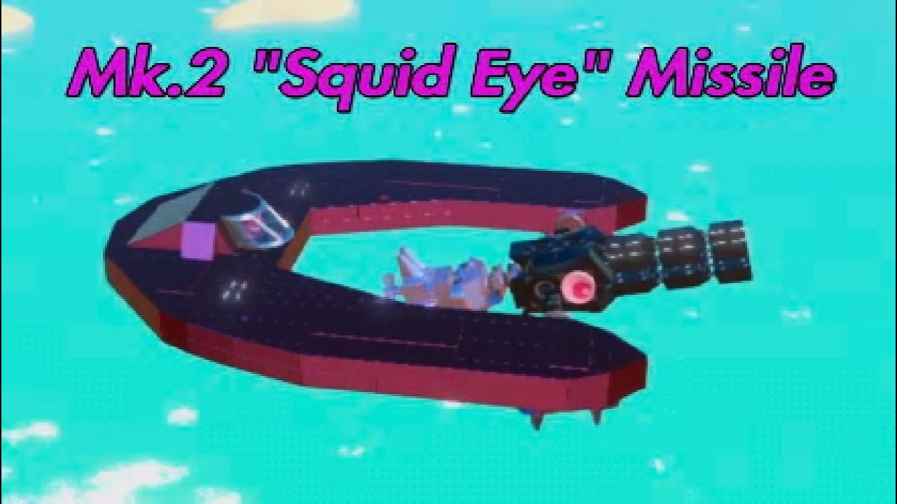 Amphibious Self-guided Squid Missile [Trailmakers]