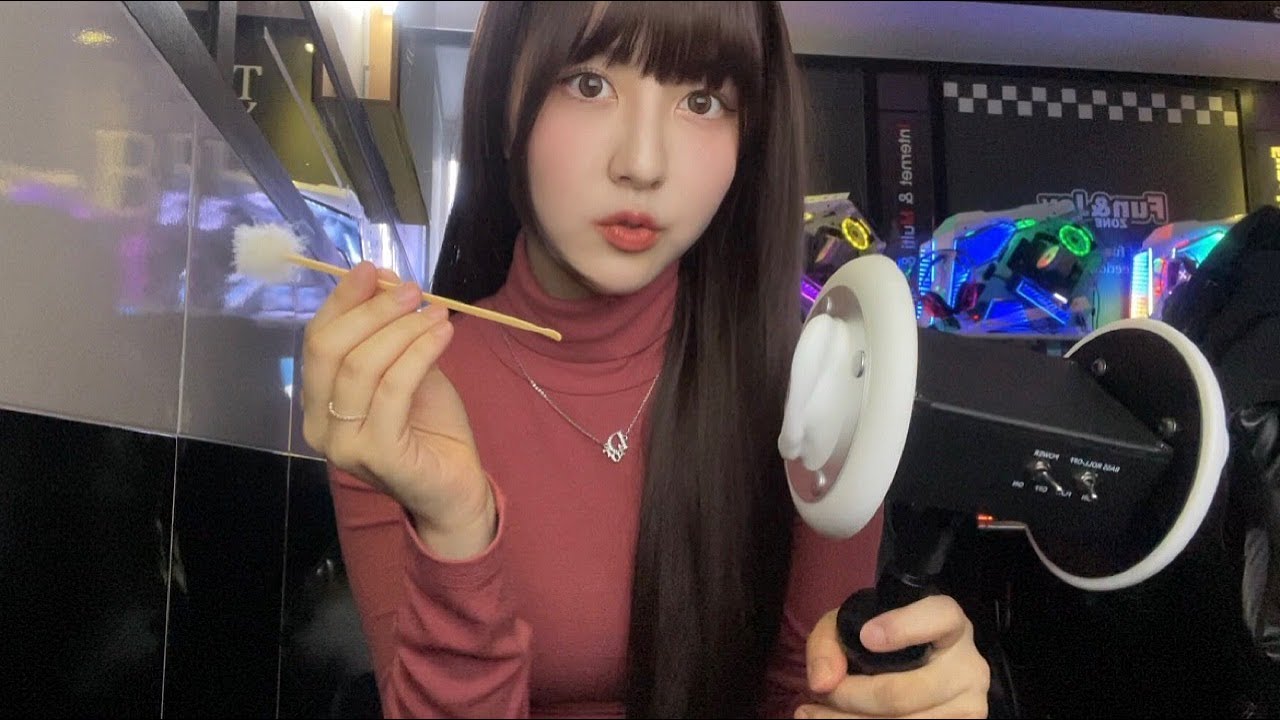 ASMR 피시방에서 귀청소해줄게!🎮 이런건 처음이지?