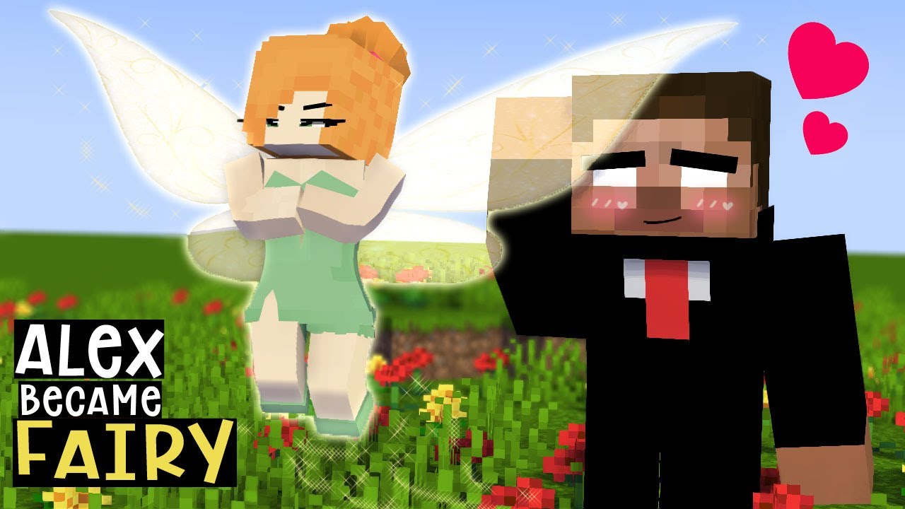 ALEX and HEROBRINE, SO SWEET: Beautiful Fairy Alex!