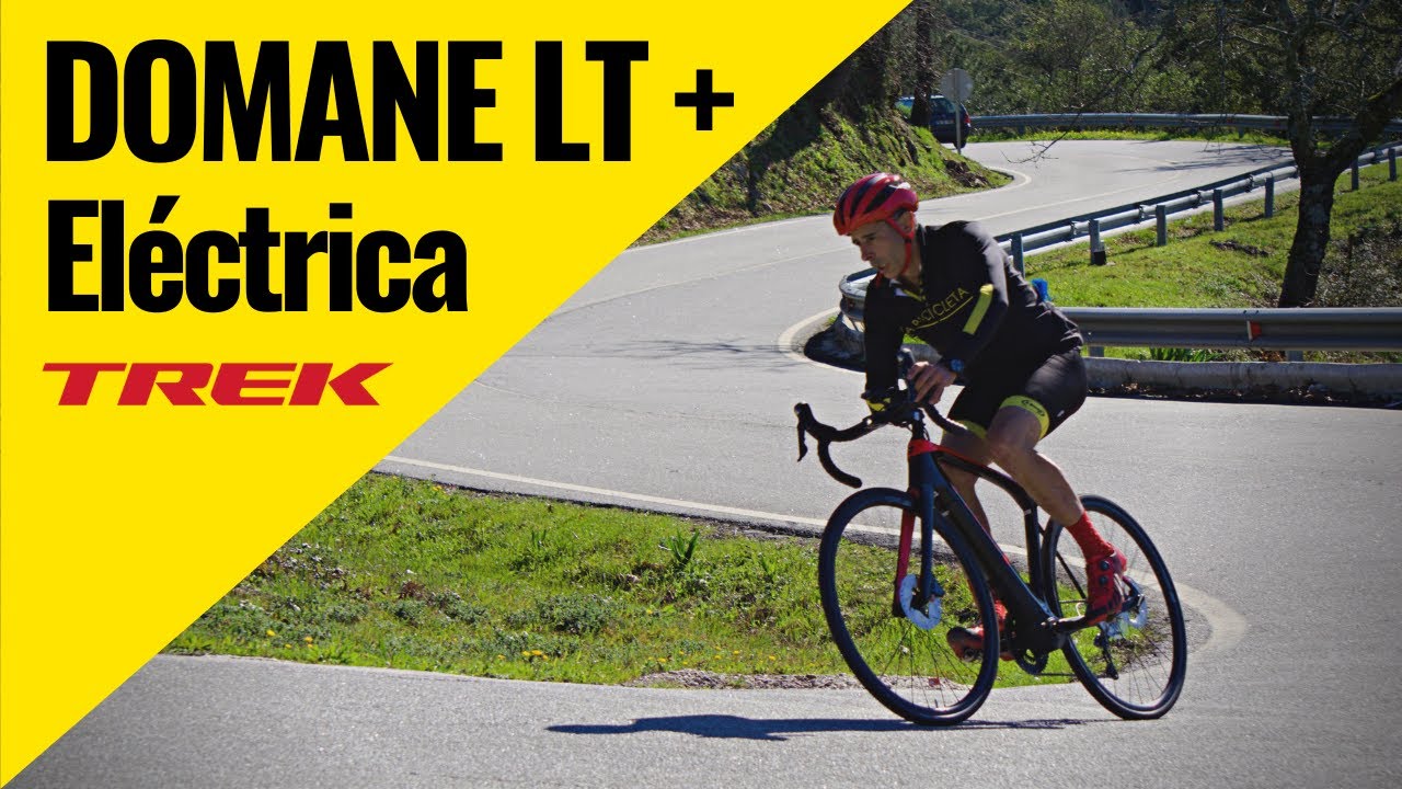 TREK DOMANE + LT La novedosa bicicleta eléctrica ⚡ de carretera de Trek
