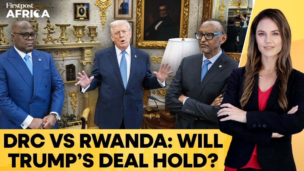 DR Congo, Rwanda Agree to De-Escalate Tensions After Washington Talks | Firstpost Africa | N18G
