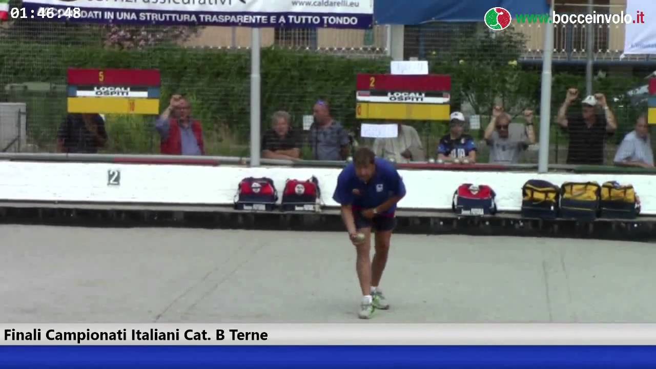 Finale Campionato Italiano a Terne Cat. B e Cat. D - 2016