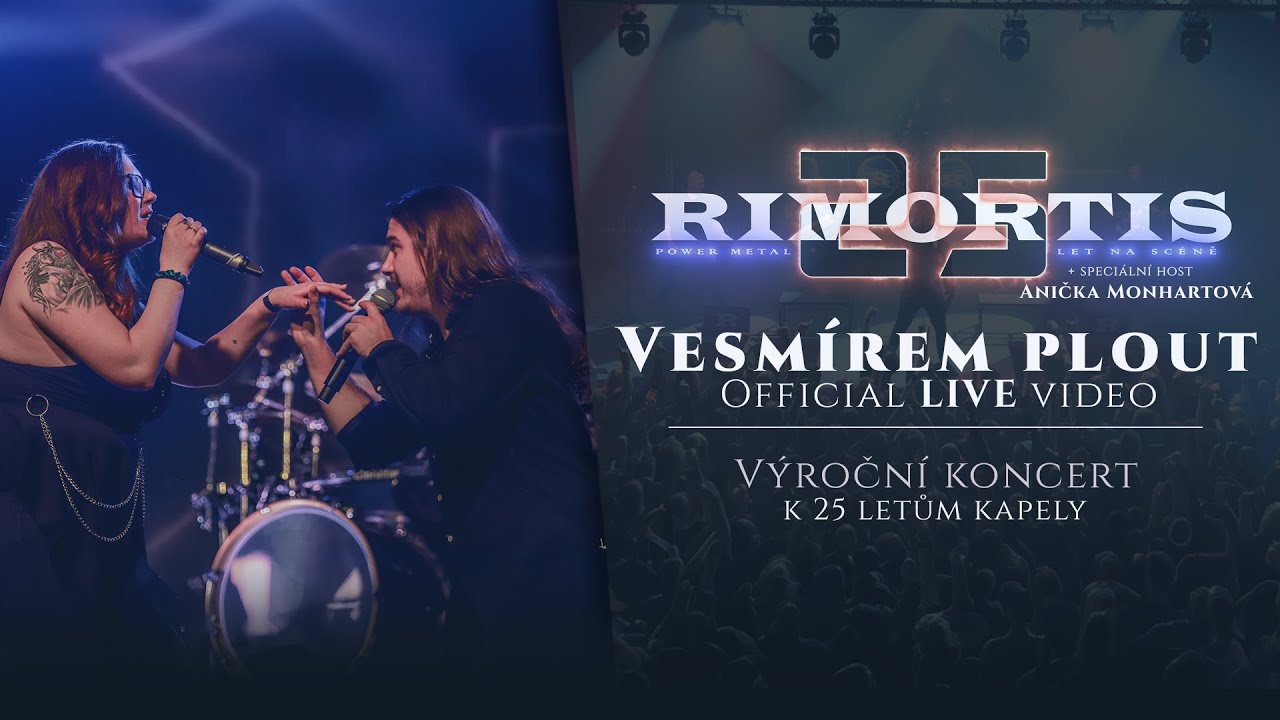 RIMORTIS - Vesmírem plout (Official LIVE video) | Výroční koncert 25 let - 23.03.2024, Chlumec n/C